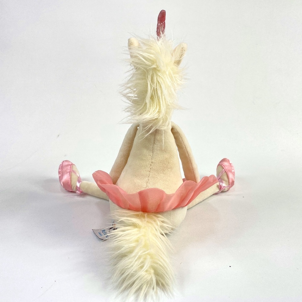 Jellycat Ballerina Unicorn 15” Beanbag Plush Stuffed Animal Toy